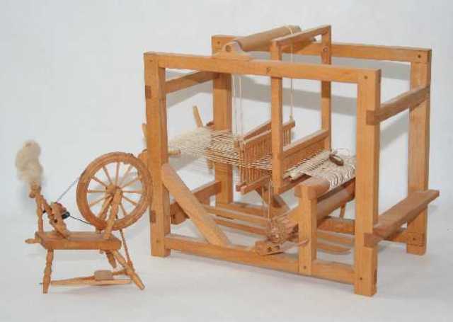 The Spinning Wheel and Loom