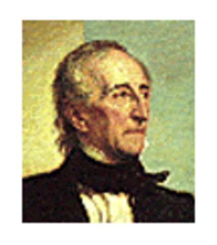 John Tyler becomes president