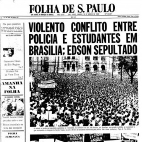 PM mata o estudante Edson Luís