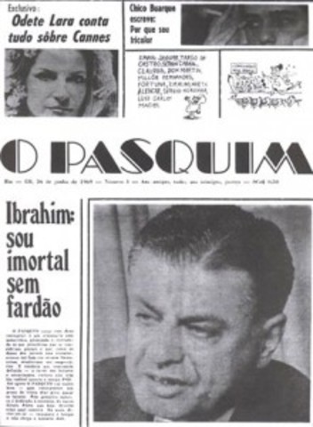 Primeiro número d’O Pasquim chega às bancas