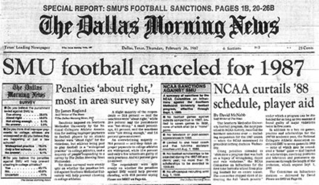 SMU Faces Death Penalty