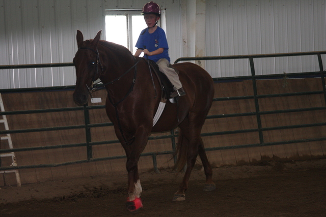 Yo aprendi a montar a caballo
