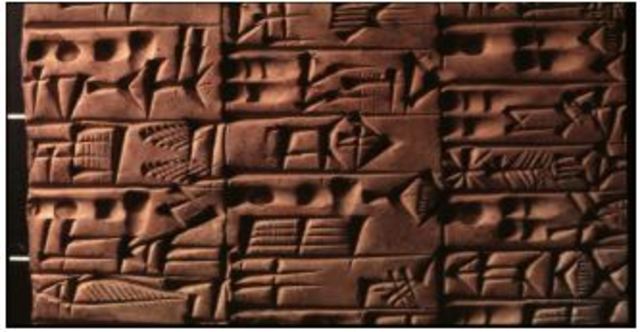 Escritura cuneiforme