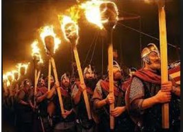 Fuego señal de guerra