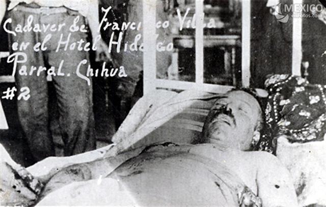 Muere Francisco Villa en Parral, Chihuahua.