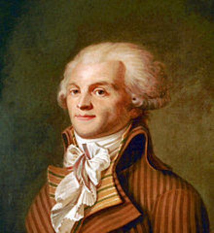Nombramiento de Robespierre como quinto diputado del tercer Estado.