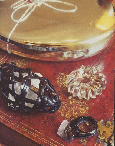 Chow's pieces were coveted by celebrities and artists, and sold at high end stores like Bergdorf Goodman.