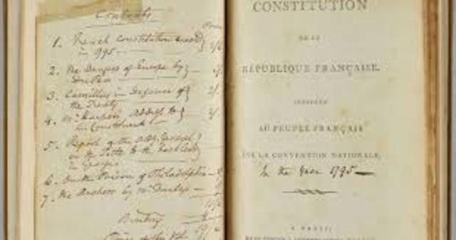 Constitución del 1795