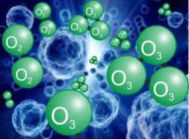 Efecto del ozono en bacterias