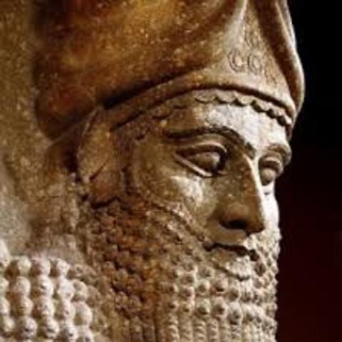 Nebuchadnezzar becomes king of Babylon