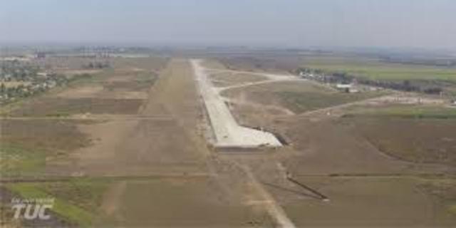 Inauguración de la pista de Soledad