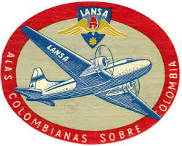 Fundación de la aerolínea LANSA