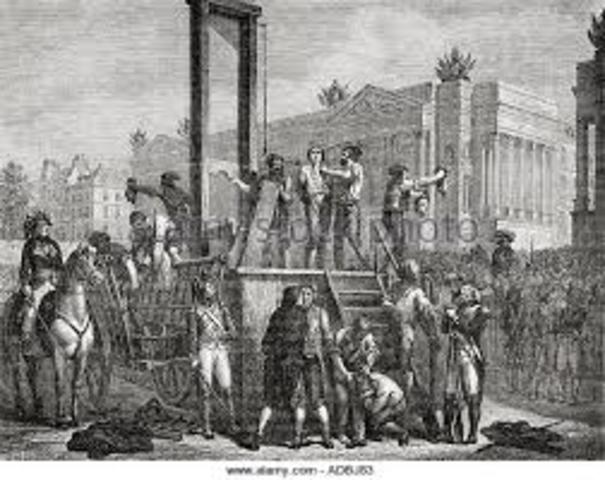 Execution of Robespierre