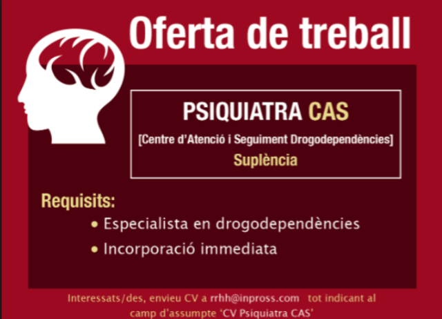 Treball de psiquiatra