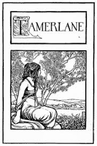 1824 Poe writes his first poem.