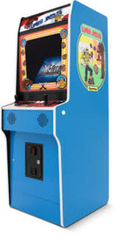 The coin-operated arcade machines lose popularity