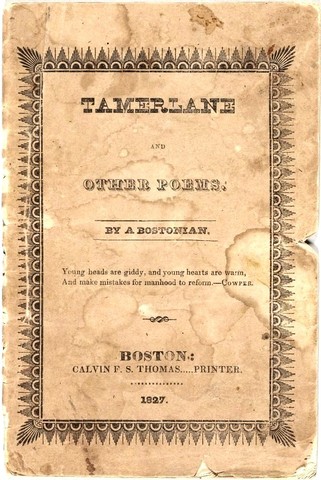 Edgar Allan Poe's first poem, Tamerlane