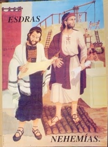 En el tiempo de Esdras-Nehemías.