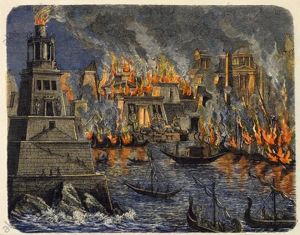 Quema de Alejandría