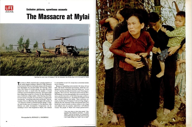 •	My Lai Massacre