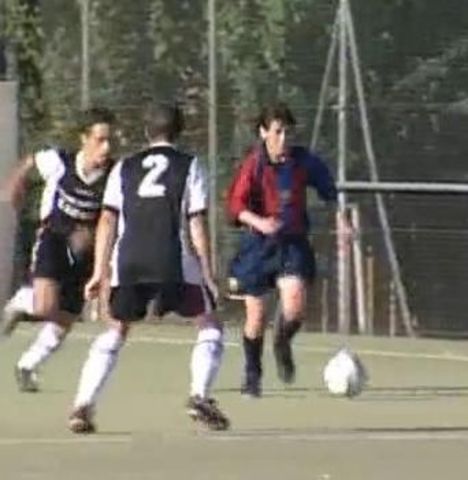 Debut with the child team