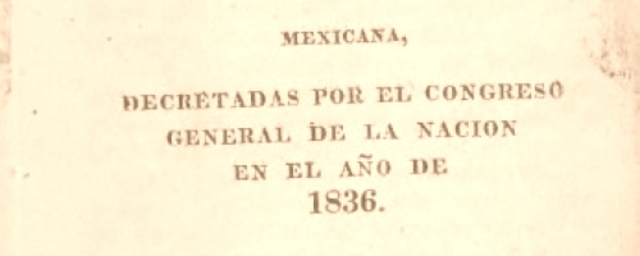 Las Siete Leyes Constitucionales