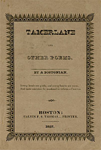 Poe Enlists in the U.S. Army and Shortly After His First Book is Published