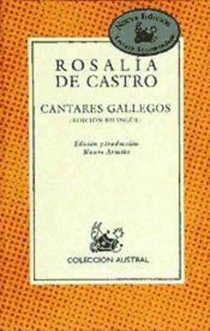 Segunda edición de "Cantares gallegos"