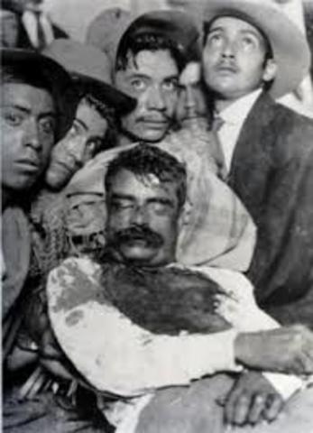 Muere Emiliano Zapata