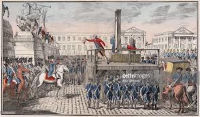 Execution of the King