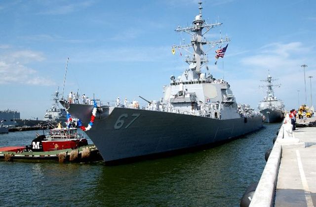 USS COLE Attacked