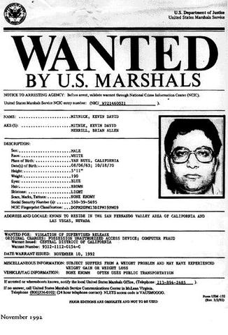Hacking: Kevin Mitnick is arrested by the FBI and charged with breaking into some of the United States' most "secure" computer systems.