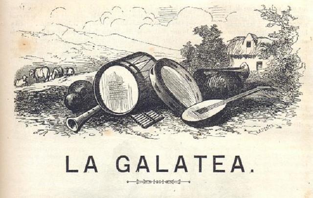 Obra pastoril "La Galatea"