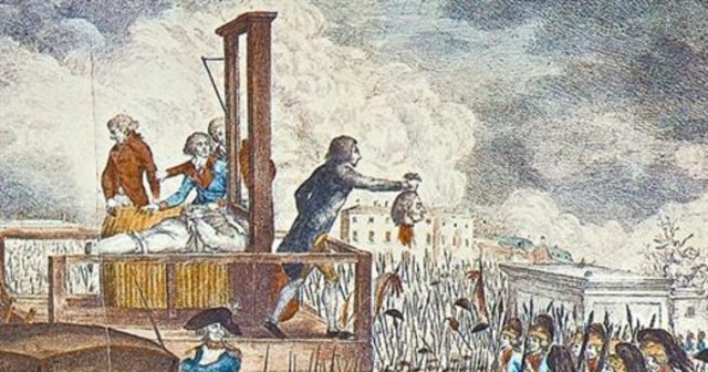 Luis XVI es guillotinado
