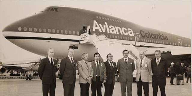 PRIMER JUMBO DE AVIANCA