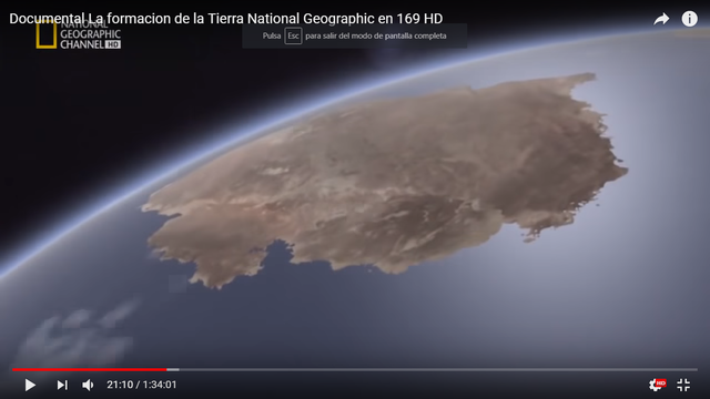 Formación del gran continente