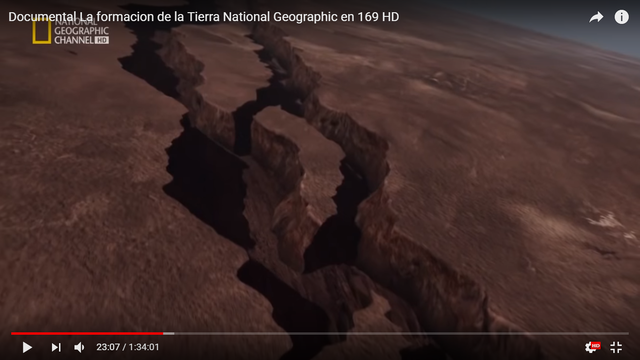 Separación del gran continente