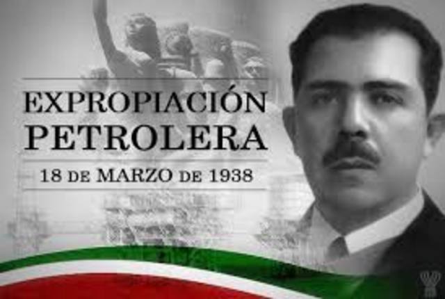 Expropiación del petroleo por Lázaro Cárdenas