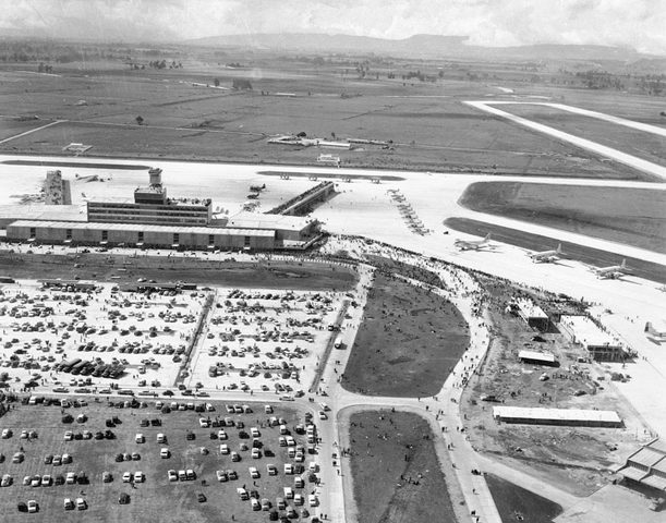 Inauguracion del aeropuerto el dorado