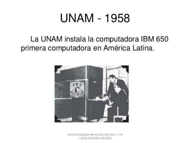 HISTORIA DE LA COMPUTACIÓN EN MÉXICO
