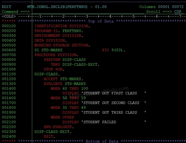 El desarrollo de COBOL