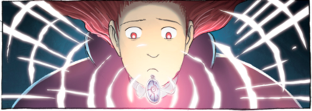 Emily starts to use amulets powers/Emily accepts amulets powers