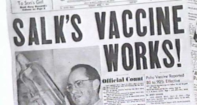 Polio Vaccine discovered