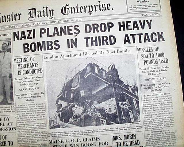 Germany Bombed London