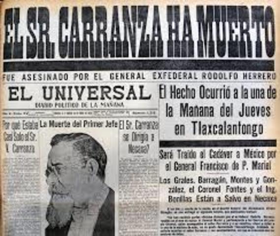 Asesinato de Carranza