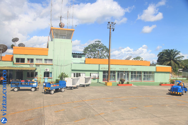 Construcción del aeropuerto de Leticia
