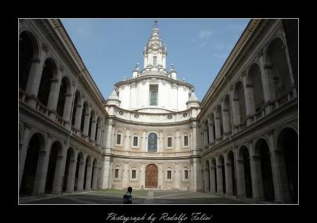 Coronamento Sant'Ivo alla Sapienza