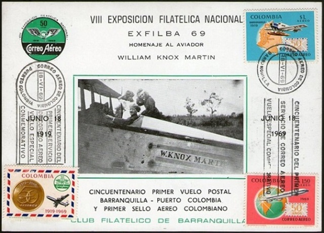 Primer Vuelo Entre Barranquilla Y Puerto Colombia