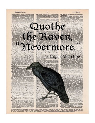 poe publishes the poem the raven