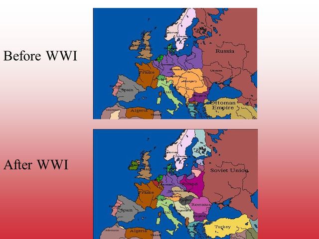 New Countries That Emerged After WWI